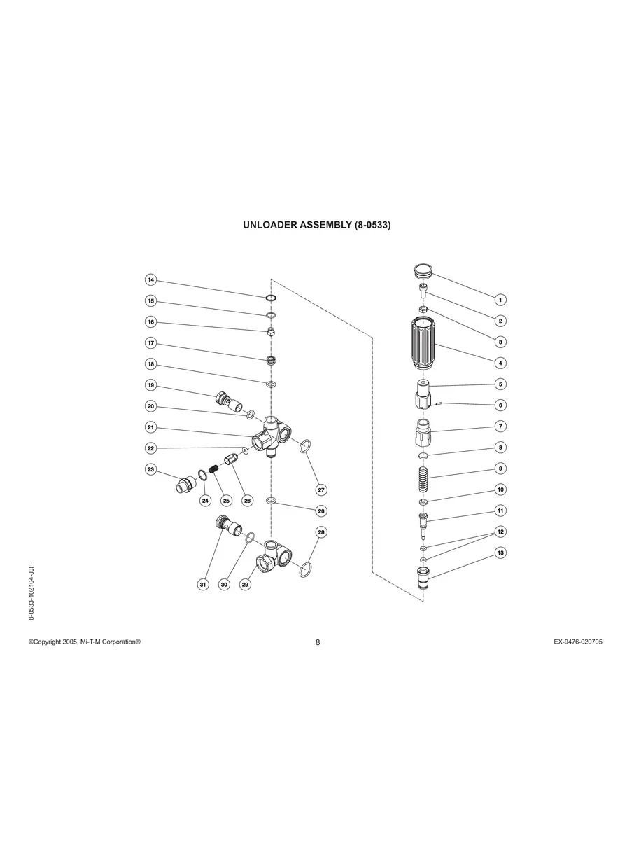 MI-T-M, CA-3304-0MHB, 10173072-99999999, IPL.8