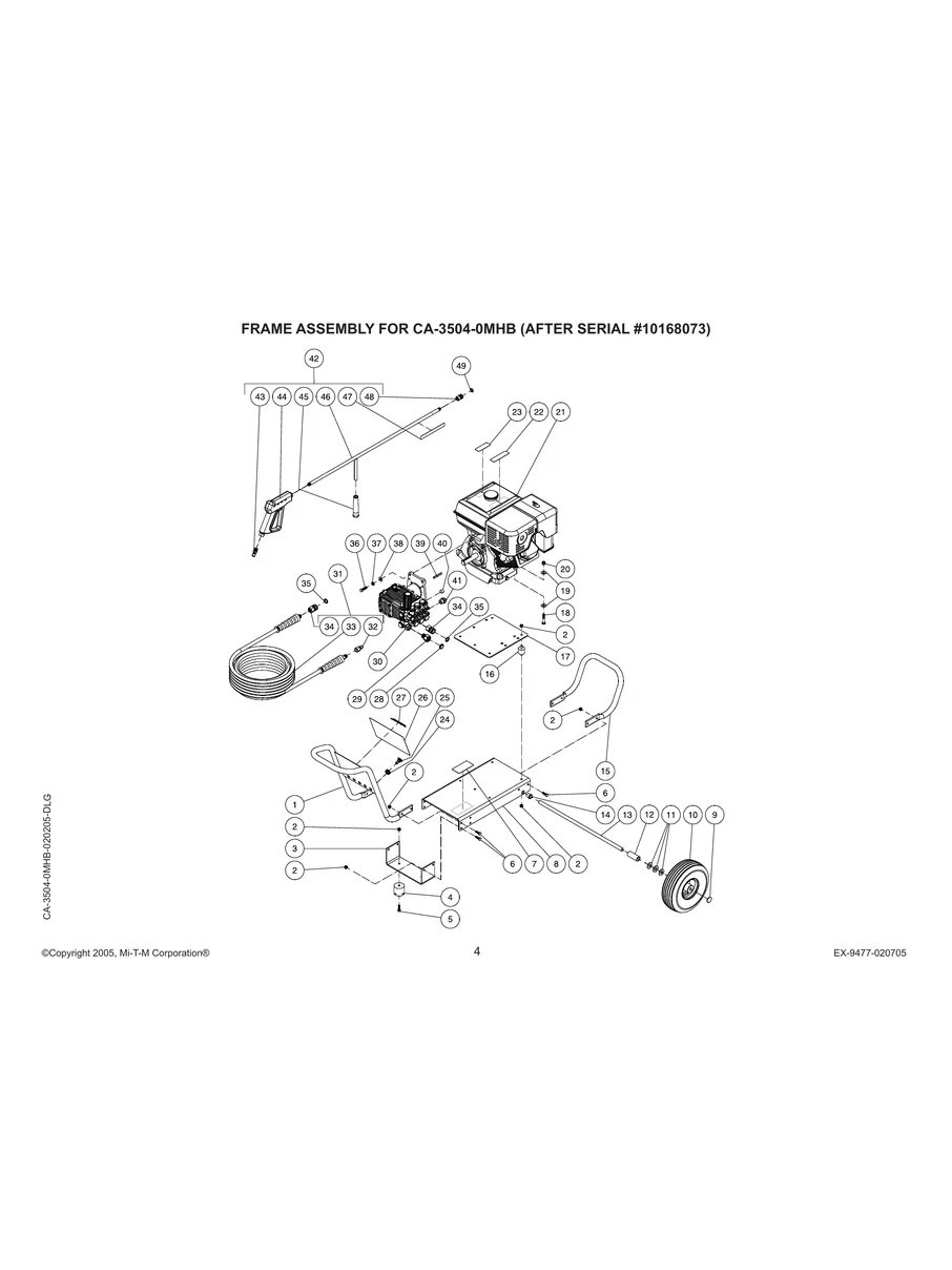 MI-T-M, CA-3504-0MHB, 10168073-99999999, IPL.4
