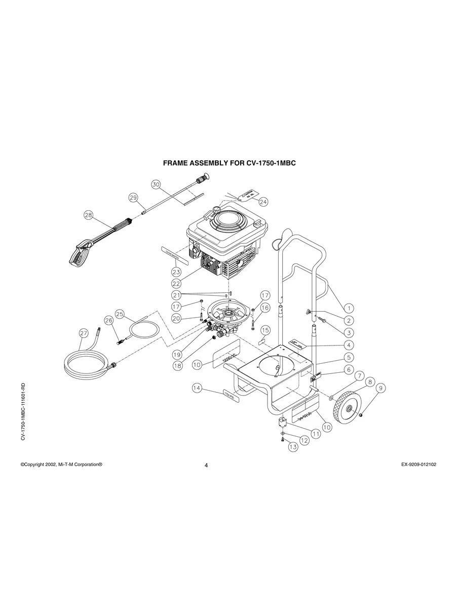 MI-T-M, CV-1750-1MBC, 101630161-999999999, IPL.4