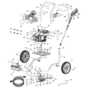 Pressure Washer Model PS80946A From POWERSTROKE - Equipment Image