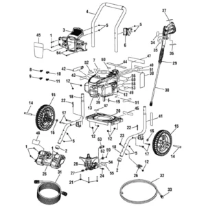 POWERSTROKE PS80983 Pressure Washer - Equipment Model Image