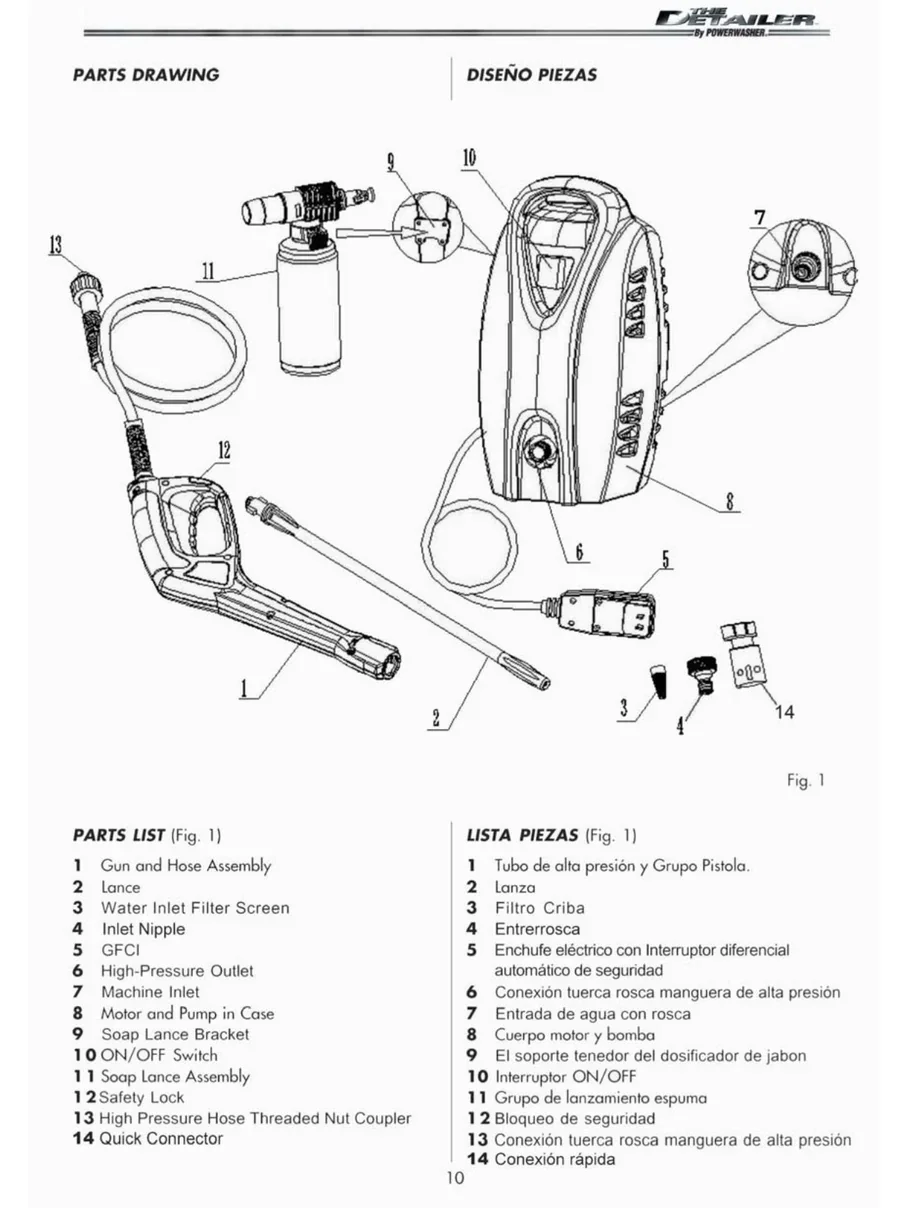POWERWASHER, H95, IPL.10