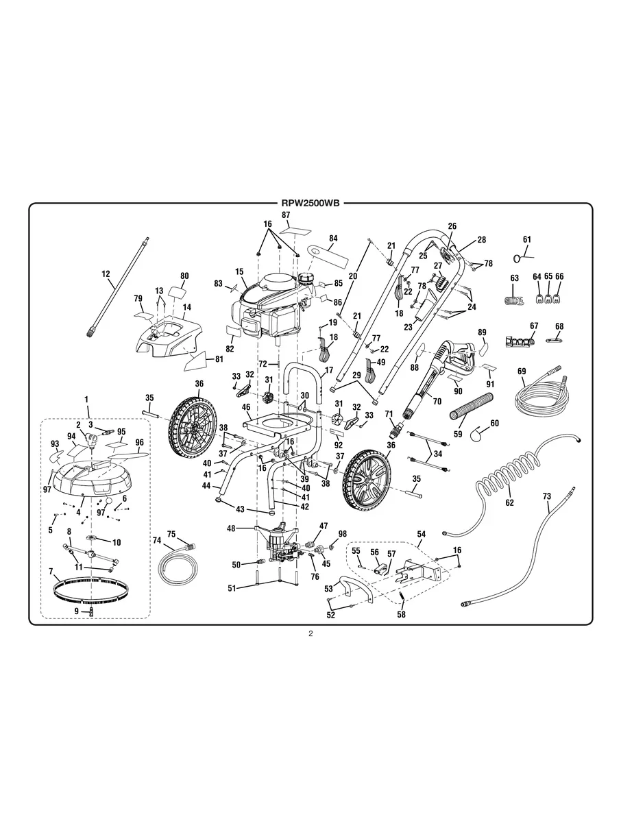 RYOBI, RPW2500WB, IPL.2