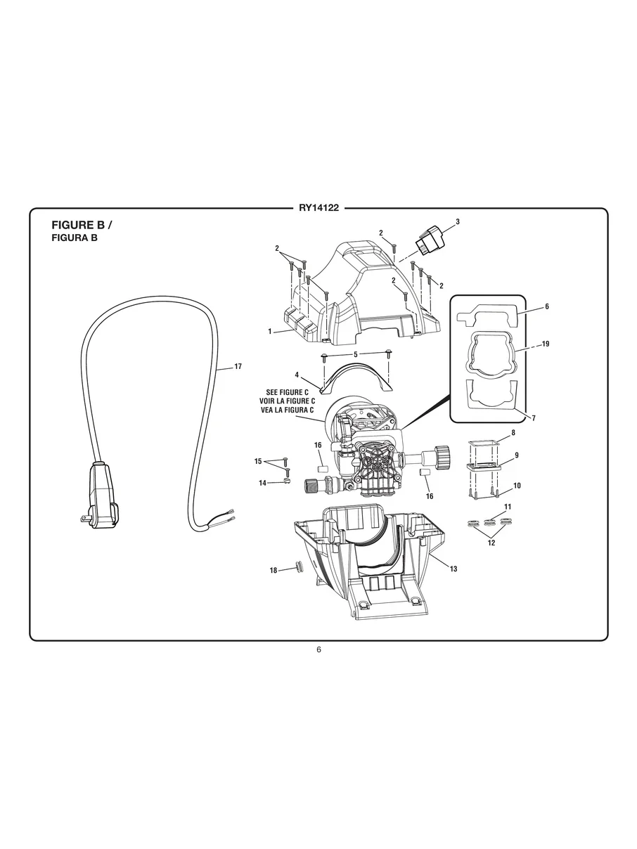 RYOBI, RY14122, IPL.6