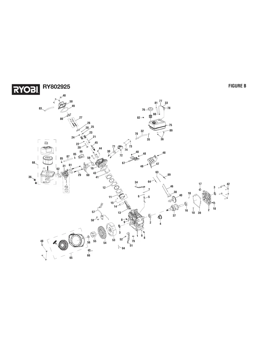 RYOBI, RY802925VNM, IPL.4