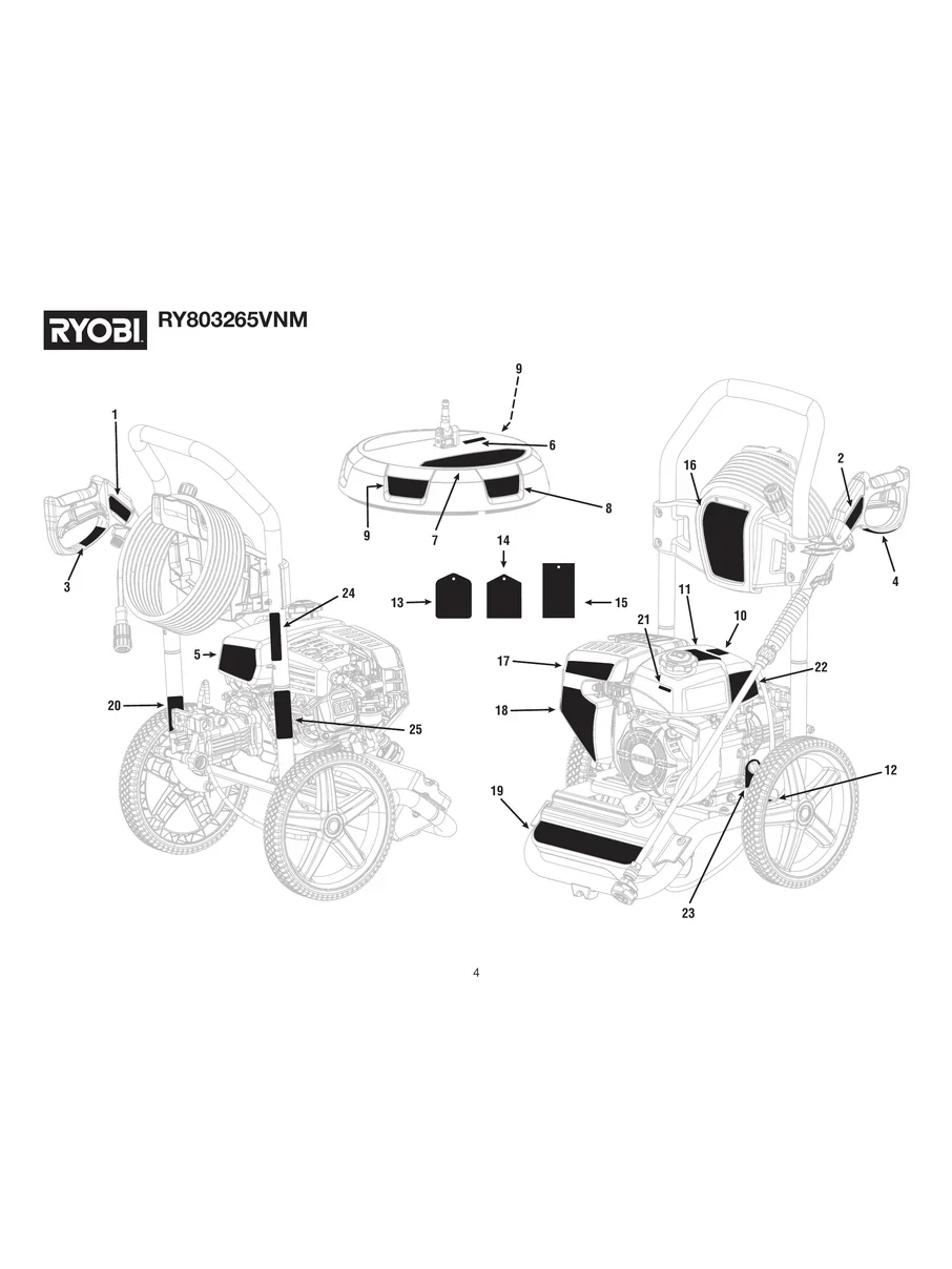 RYOBI, RY803265, IPL.4