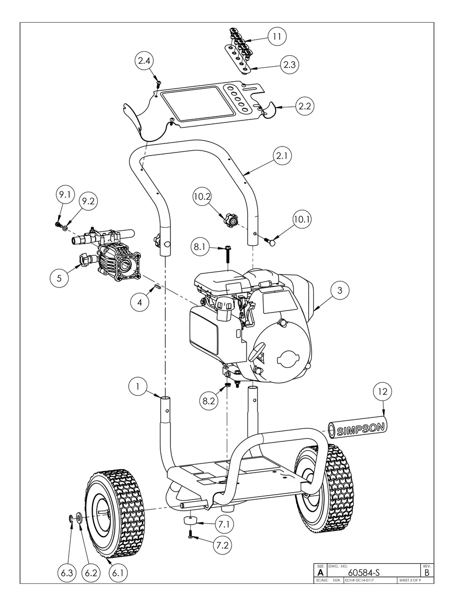 SIMPSON, MS31025H, 60584-S, IPL.2