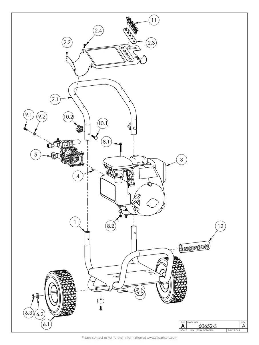 SIMPSON, MS31025HT, 60652-S, IPL.2