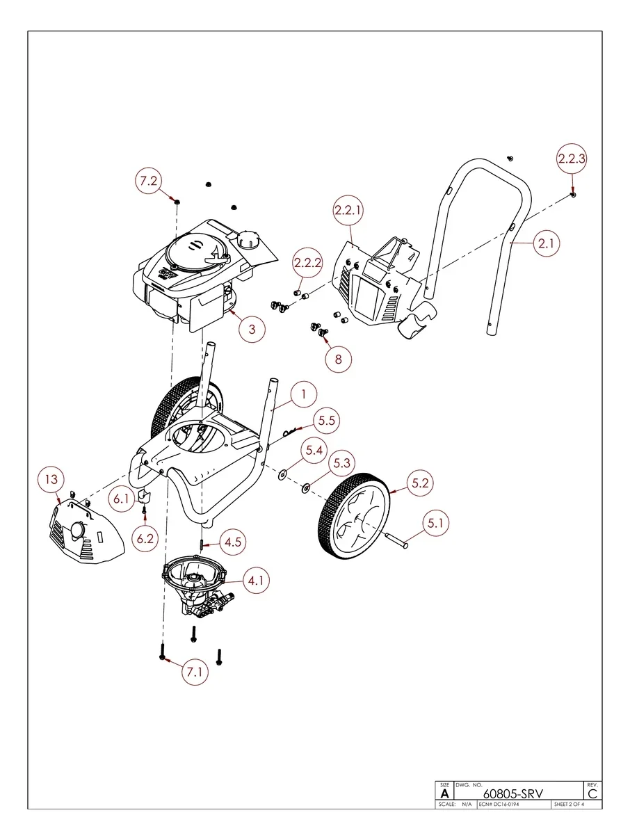 SIMPSON, MS60805, 60805-SRV, IPL.2
