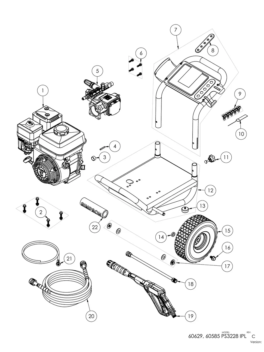 SIMPSON, PS3228, 60585, IPL.1