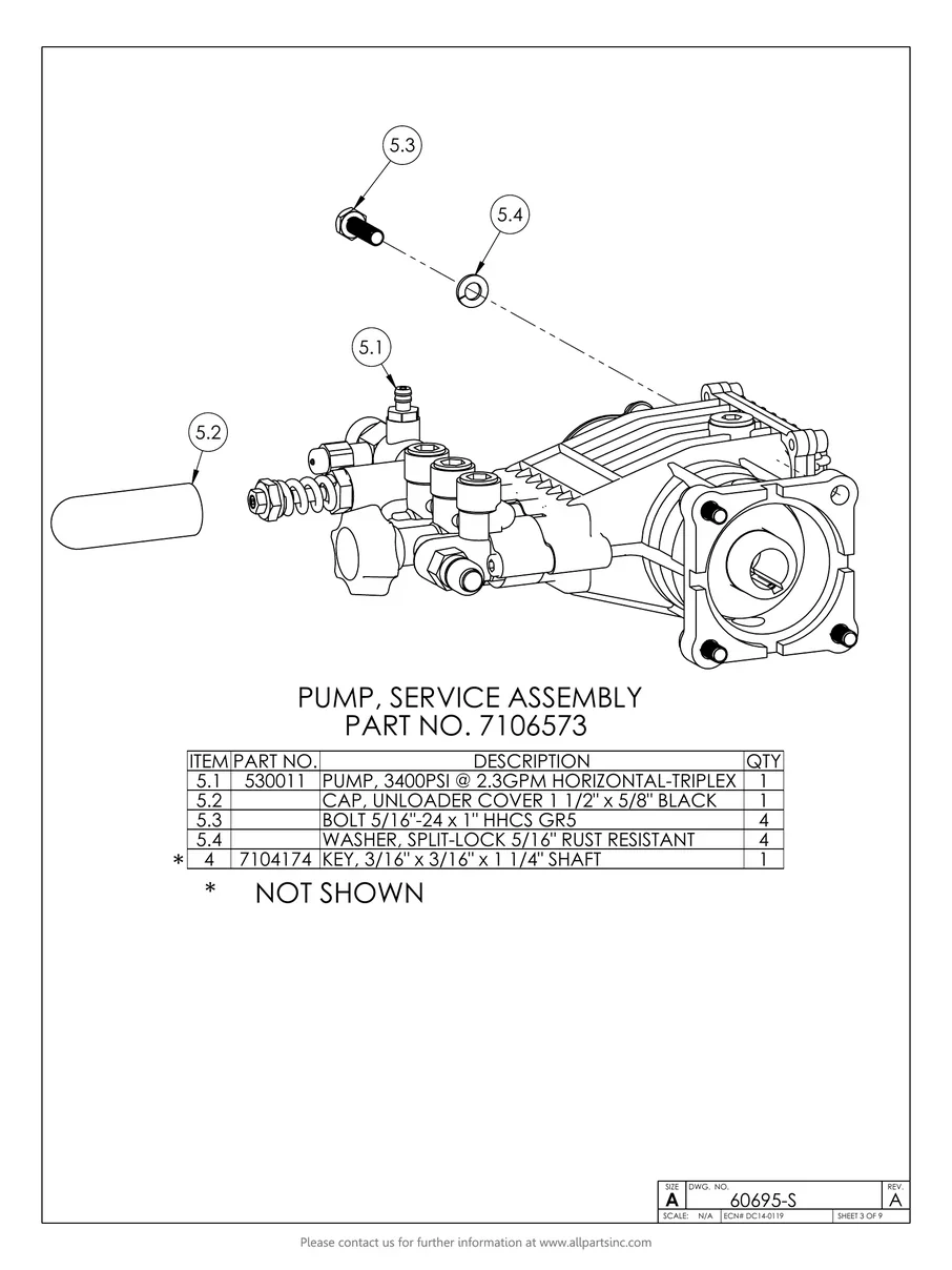 SIMPSON, PS3425, 60695-S, IPL.3