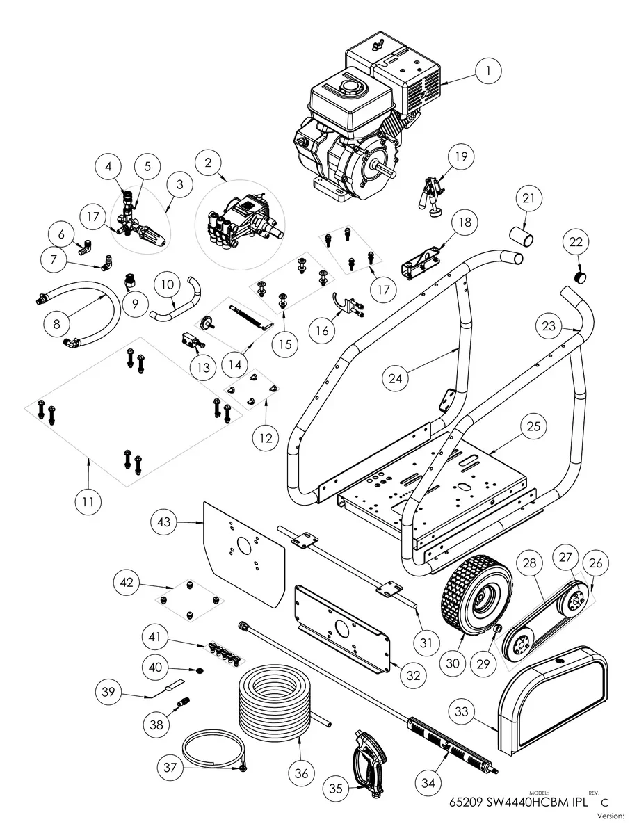 SIMPSON, SW4440HCBM, 65209, IPL.1