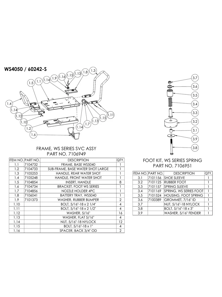 SIMPSON, WS4050V, 60242-S, IPL.3