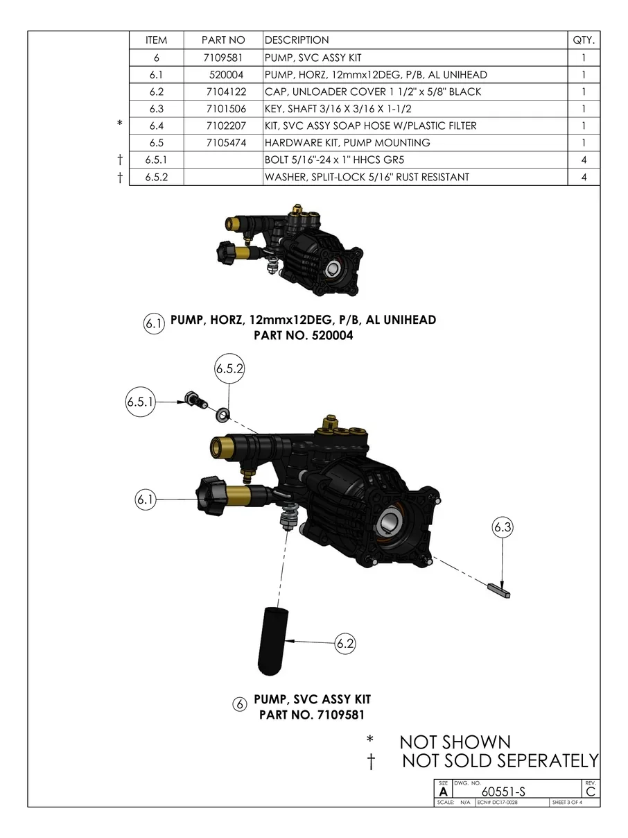 SIMPSON, MSH3125, 60551-S, REV-C, IPL.3