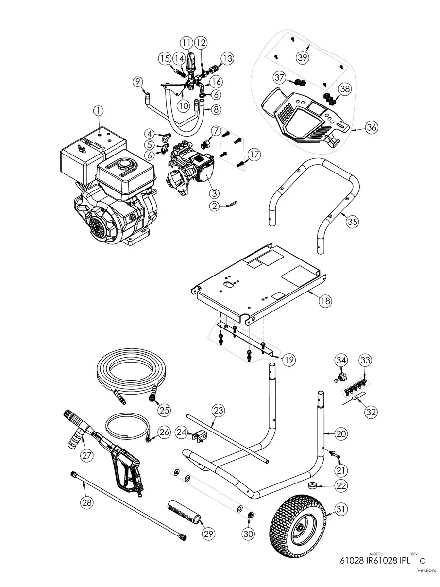 SIMPSON, IR61028, 61028, REV-C, IPL.1