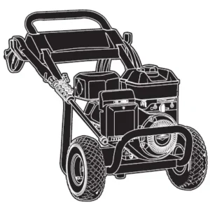 SNAPPER Pressure Washer Model 020231-2 Image