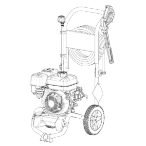 Pressure Washer Model 020837-00 From SNAPPER - Equipment Image