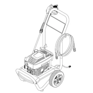 SNAPPER Pressure Washer 1807-0 - Model Identification Image