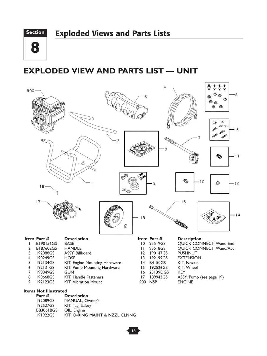 TROY-BILT, 01903, IPL.18