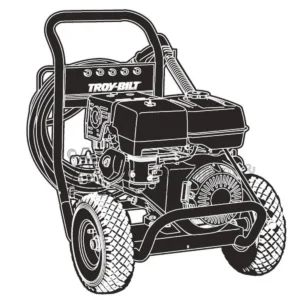 TROY-BILT 020210 Pressure Washer - Equipment Model Image