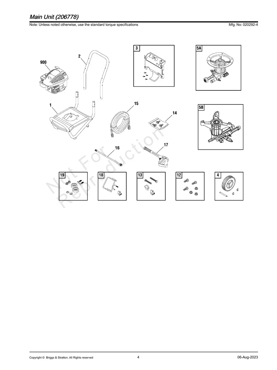 TROY-BILT, 020292-4, IPL.4