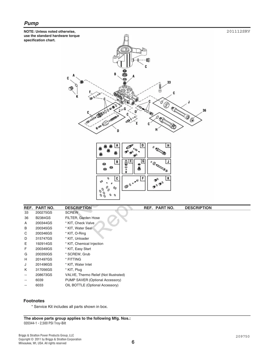 TROY-BILT, 020344-1, IPL.6