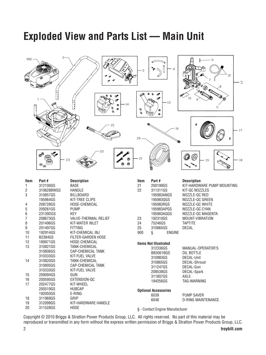 TROY-BILT, 020423-1, IPL.2