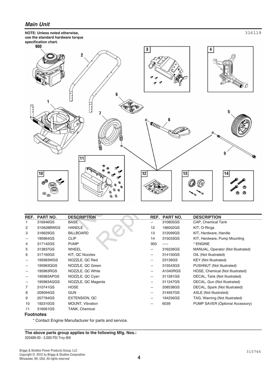 TROY-BILT, 020489-00, IPL.4