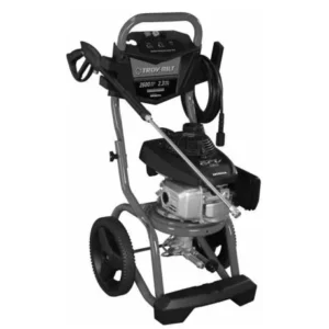 TROY-BILT Pressure Washer 020528-01 - Model Identification Image