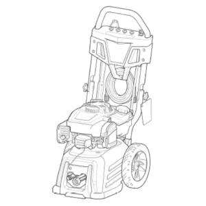 TROY-BILT 020678-00 Pressure Washer - Equipment Model Image