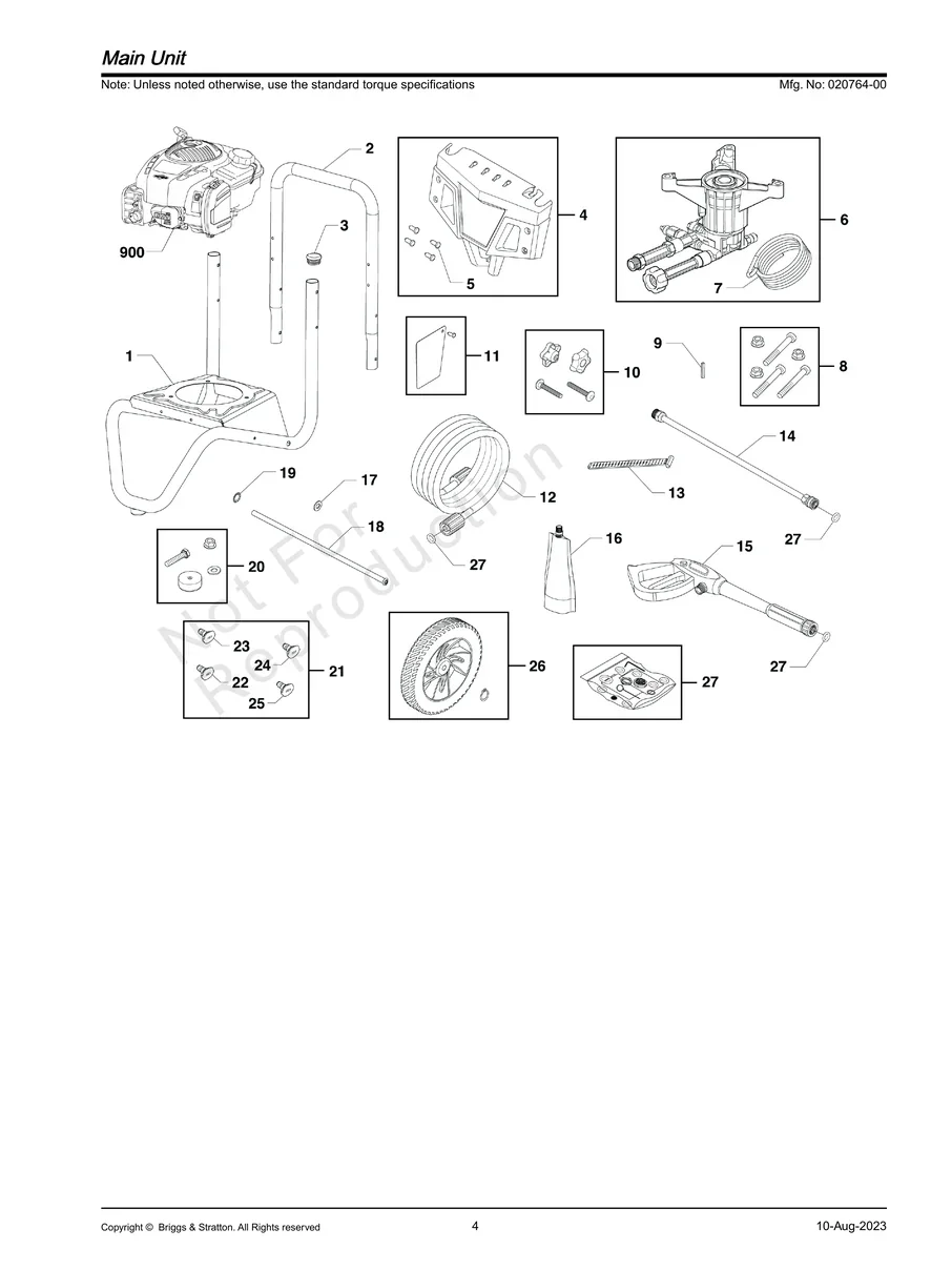 TROY-BILT, 020764-00, IPL.4