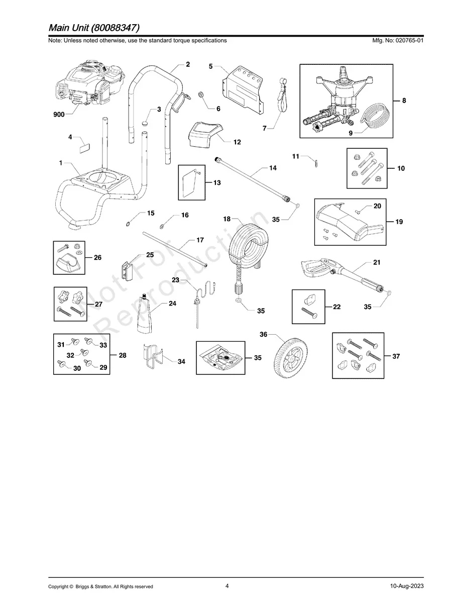 TROY-BILT, 020765-01, IPL.4
