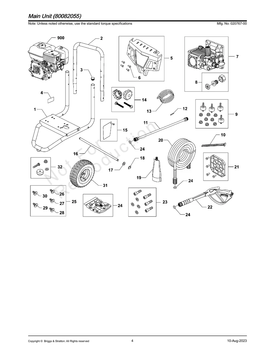 TROY-BILT, 020767-00, IPL.4