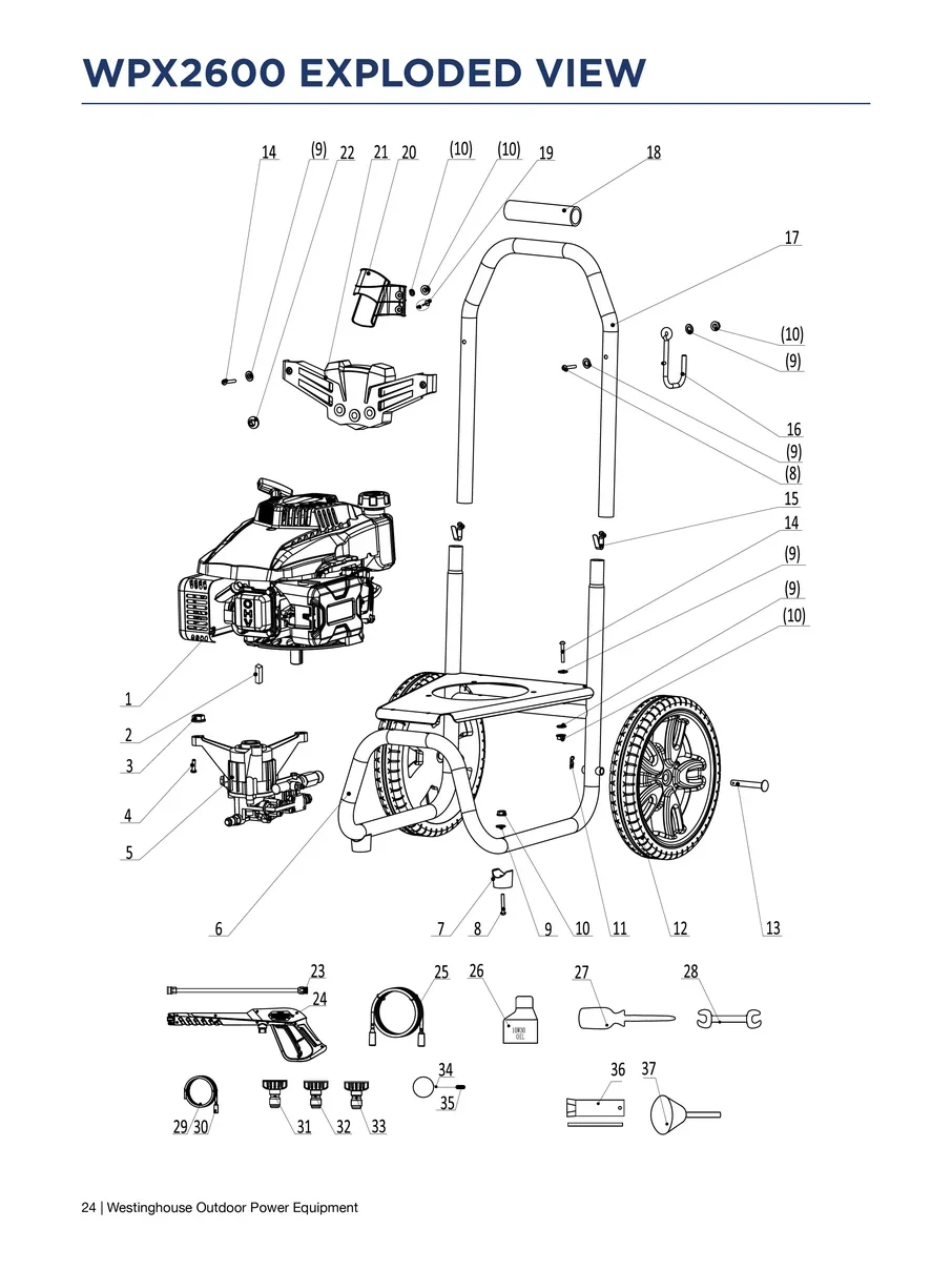 WESTINGHOUSE, WPX2600, IPL.24