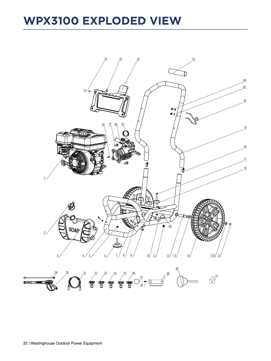 WESTINGHOUSE, WPX3100, IPL.32