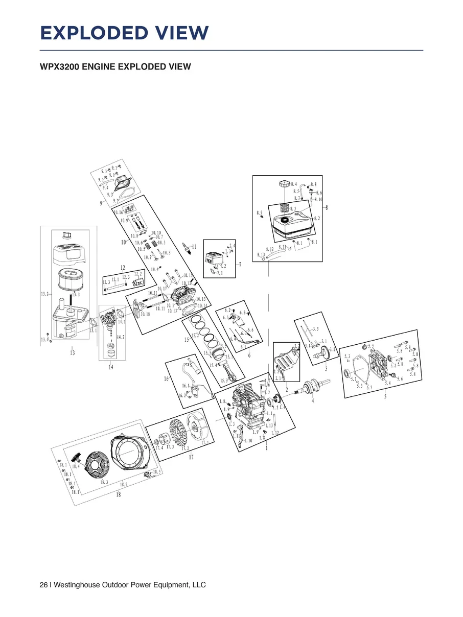 WESTINGHOUSE, WPX3200, IPL.26