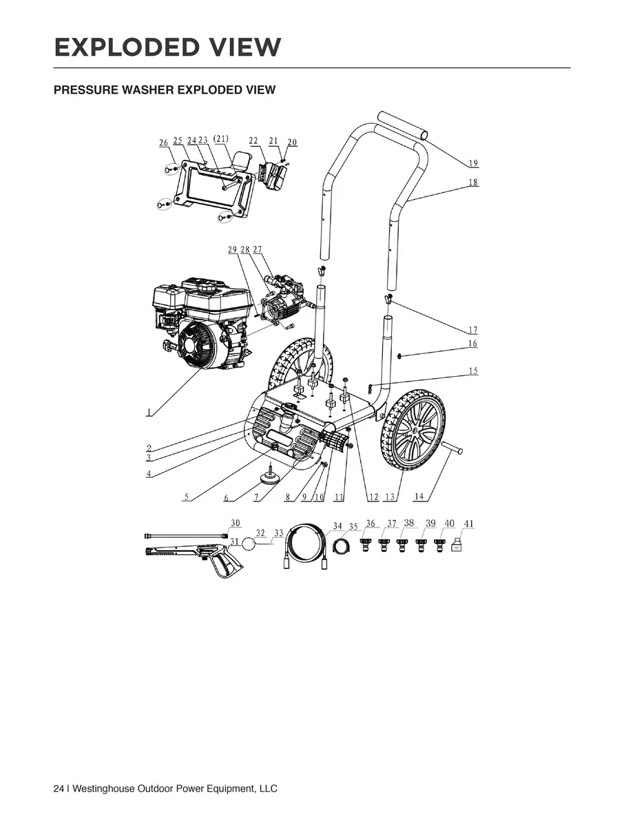 WESTINGHOUSE, WPX3400, IPL.24