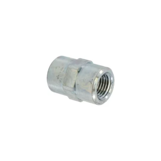 Vortex Hex Coupler, 1/4"F x 1/4"F
