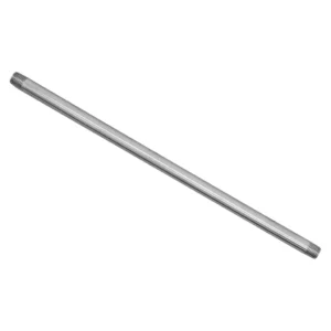 12" BARE WAND - ZINC PLATED STEEL
