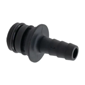 HOSE BARB, 3/8"HB X QC, POLYPROPYLENE