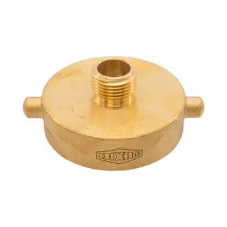 HYDRANT ADAPTER, 2-1/2"FNST X 3/4"MGHT, BRASS