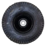 WHEEL ASSEMBLY, 10" X 4" PNEUMATIC, BLACK