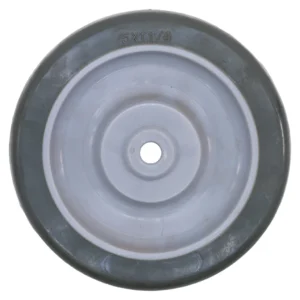 5X1.25 GREY WHEEL W/BEARING